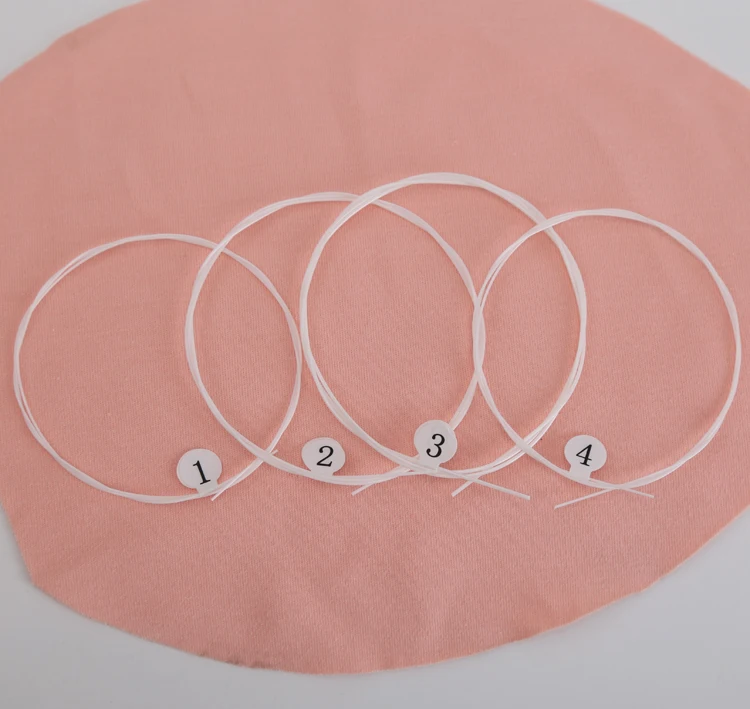 Professional manufacture string ukulele tenor wholesale OEM ukulele string imported material china ukulele strings