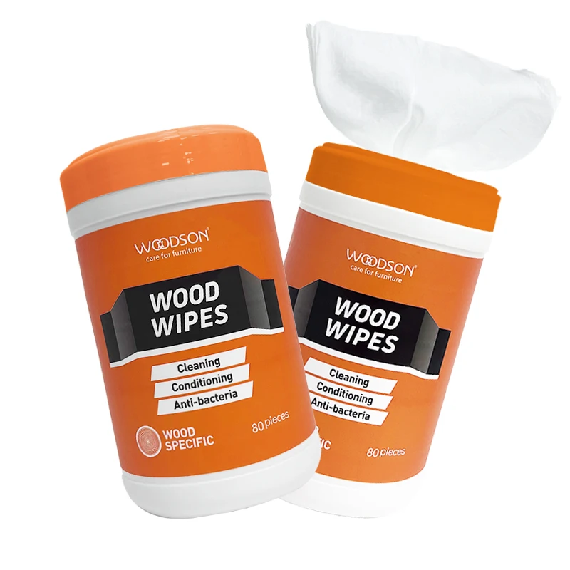 Indoor & Outdoor wood furniture care products wooden wardrobe bedside table cabinet clean wood polish wet wipes