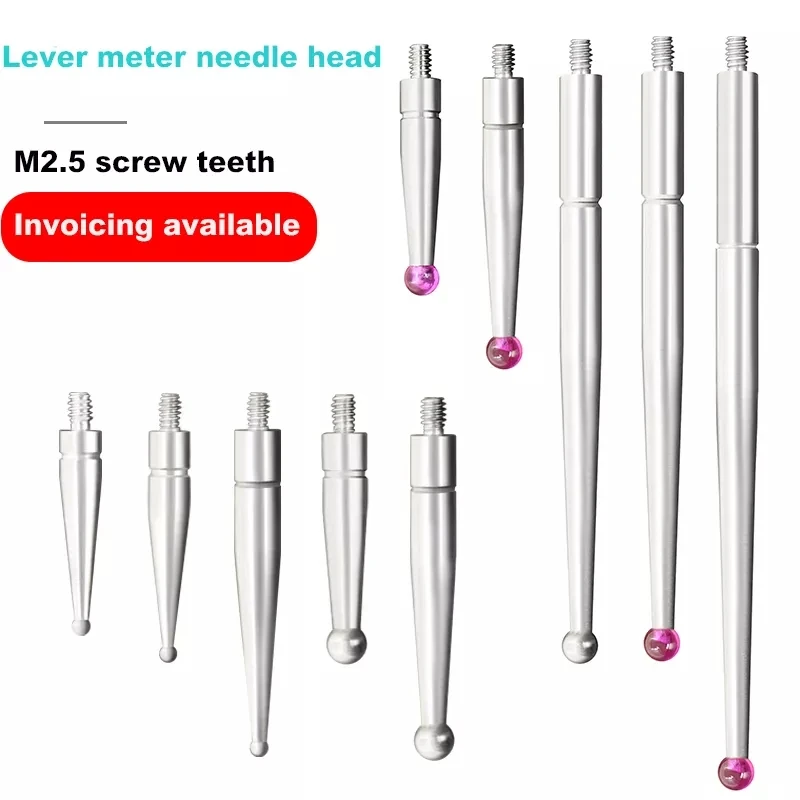Lever dial indicator probe m1.4 m1.6 M1.7 m1.8 m2.0 Ruby probe cemented carbide probe