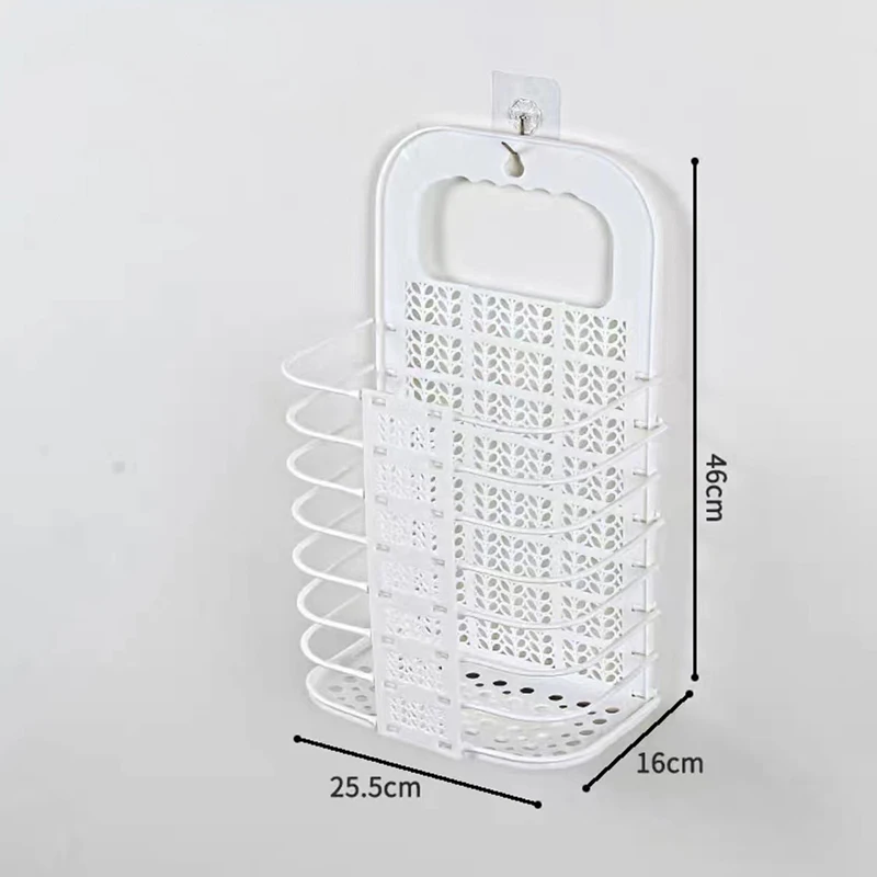 Collapsible Laundry Basket Hanging Foldable Laundry Basket with Handle  Dirty Laundry Basket