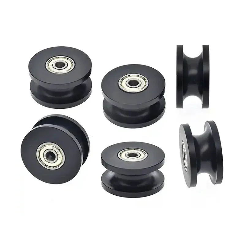Universal nylon bearing pulley nylon polishing buffing wheel nylon polishing buffing wheel
