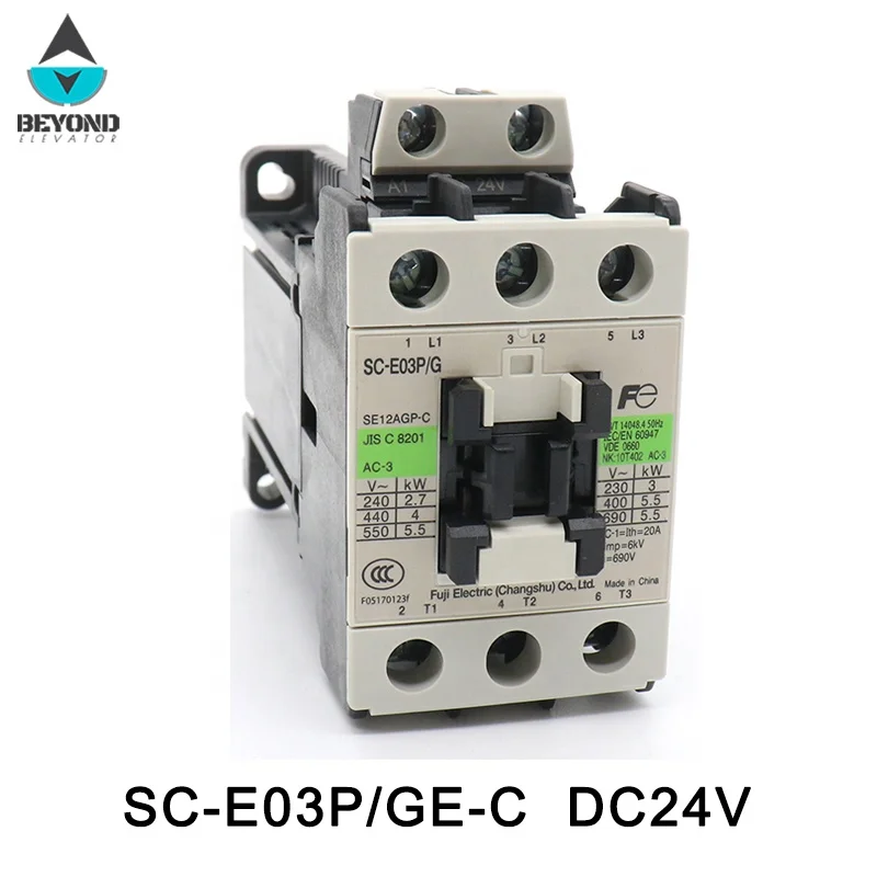Fuji Elevator DC Contactor SC-E02P/G 03P/G 04P/G 05P/G  elevator parts