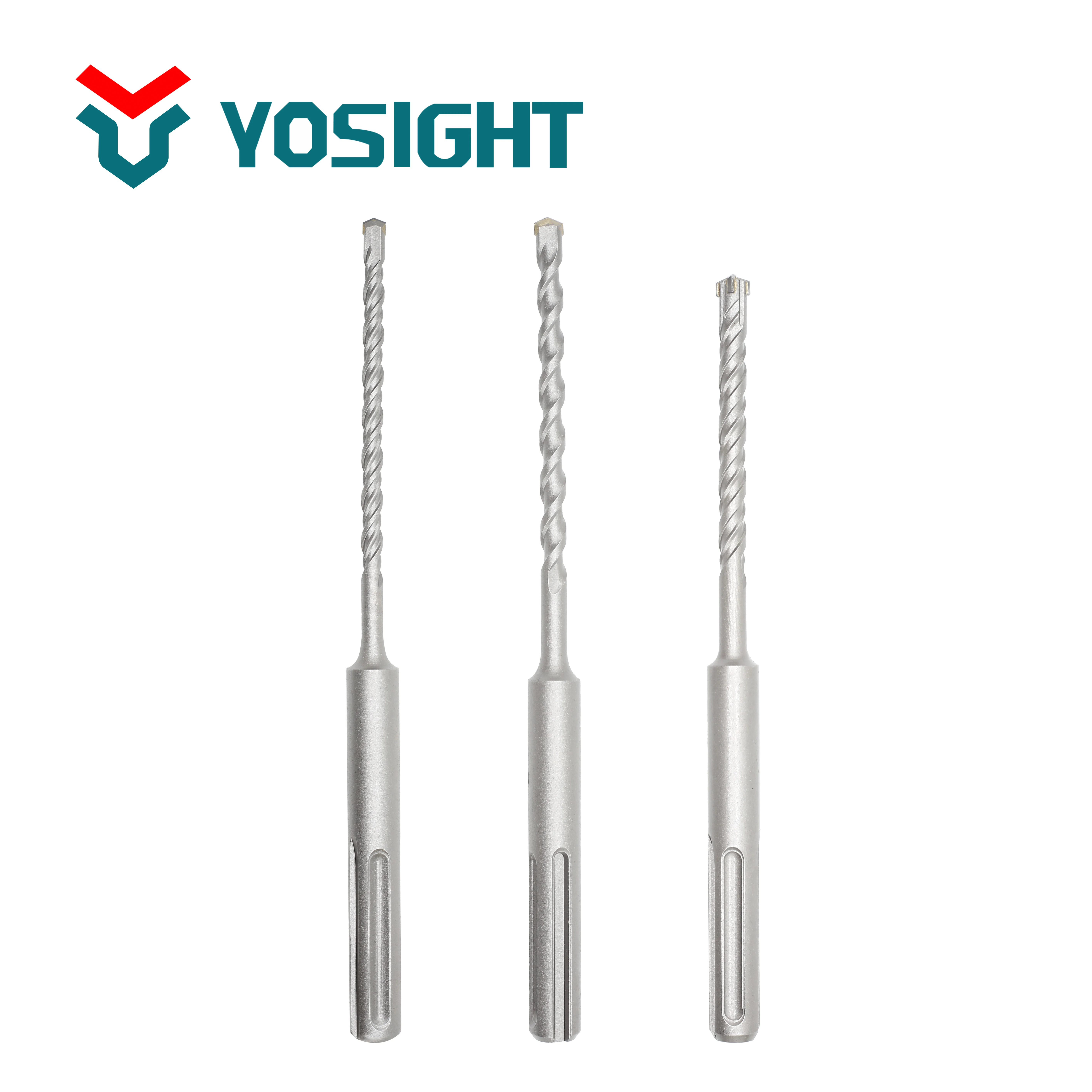 High Quality SDS Plus Drill Bit Set for Concrete Wall Brick Masonry Thermal Friction Standard Tungsten Carbide Friction Drill
