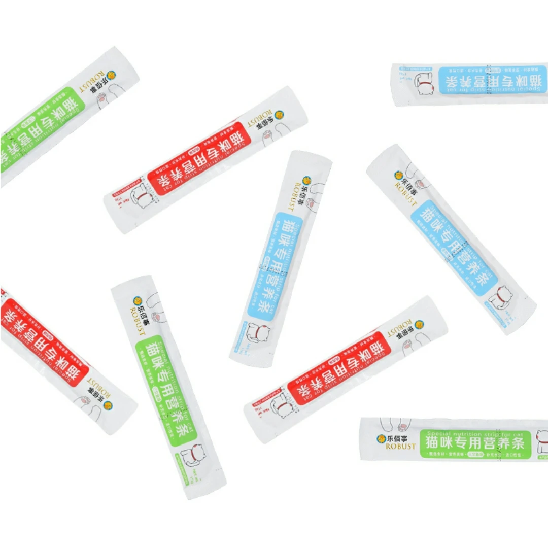 China Supplier Sales New Tube Shape Delicious Cat Liquid Snack Cat Strip