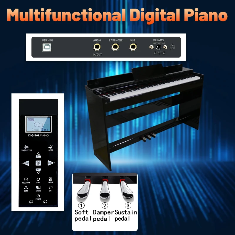 piano keyboard digital piano 88 keys piano keyboard 88 keys digital