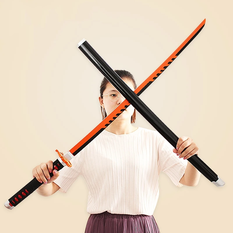 Wholesale Best Quality Demon Slayer Wooden Toy Sword Katana Toy Model Real Handmade Gifts