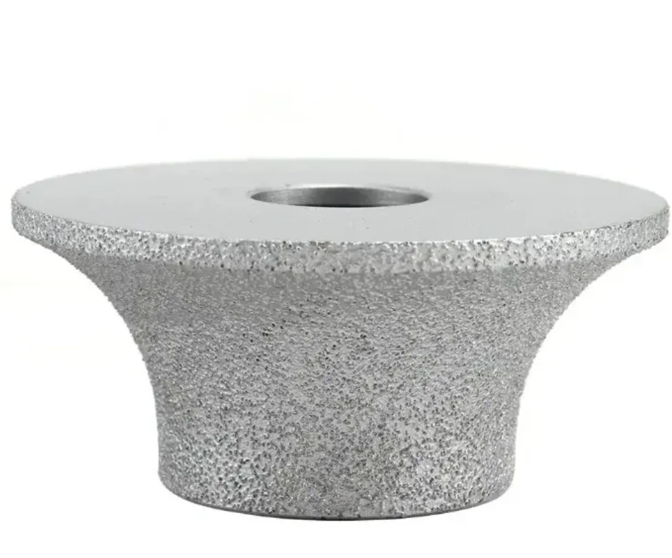 Durable Vacuum Brazed Diamond Grinding Cup Wheel for Marble Granite Ceramic Polishing