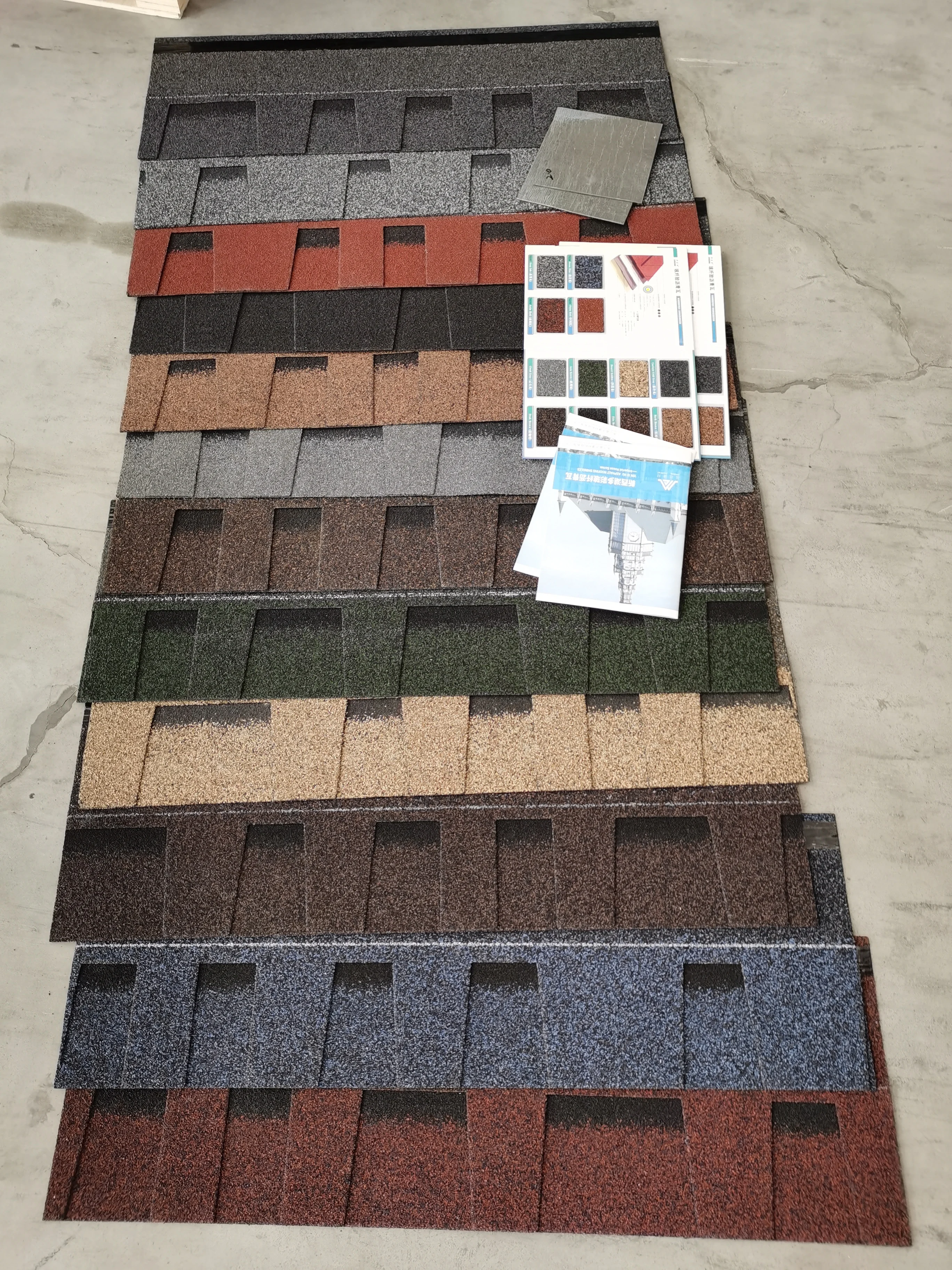 Fiberproof Architectural Roof Tile Material, ASTM Certificate 100 Year Laminated Types Asphalt Roof Shingle For Construction