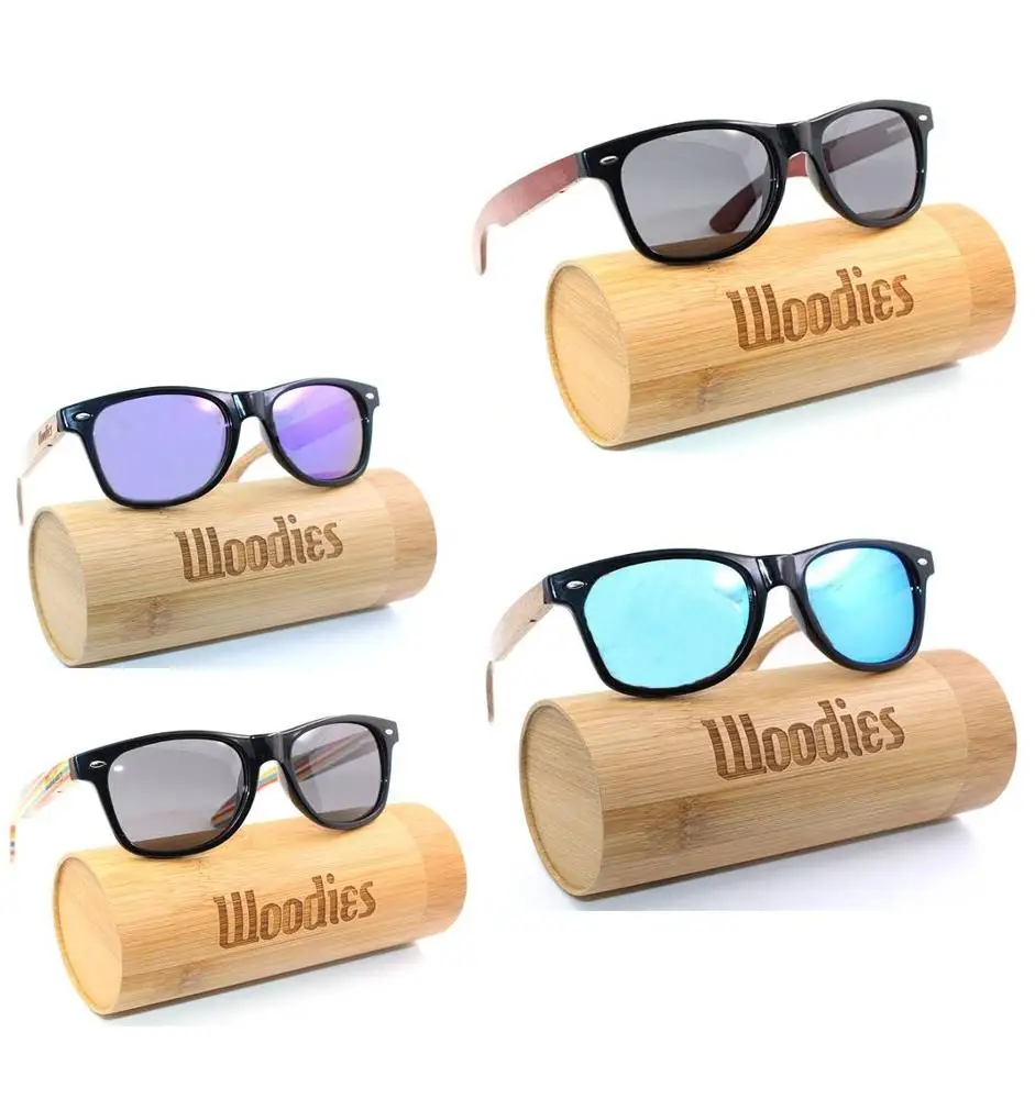 Изготовленные на заказ поликарбонатные очки gafas de sol с чехлом солнцезащитные очки woodies деревянные бамбуковые солнцезащитные очки поляризованные 2020