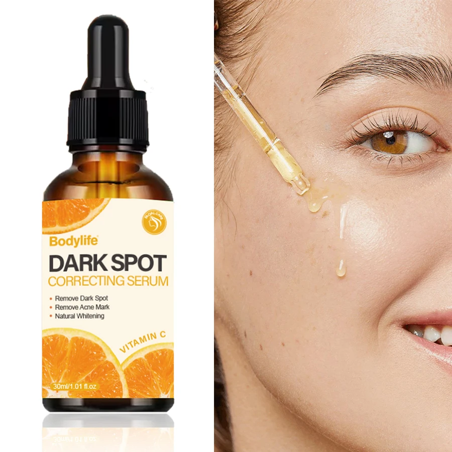 Private Label Oem Vitamin C Serum Removing Dark Spots Ageless Skin Care Whitening Face Anti-aging Serum