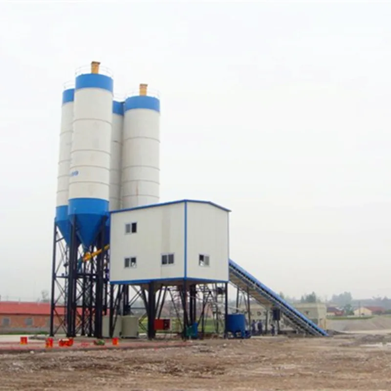 600L Vacuum Homogenizer Mixing Equipment 60m3/h Output Capacity Concrete Mixing Plant Multi functional