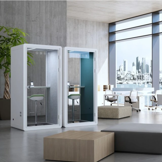 cheap price Indoor privated soundproof pod moveale office phone calling cabin