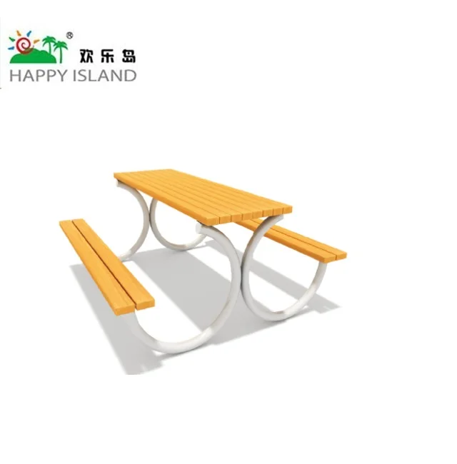 4 seats garden table and garden bench