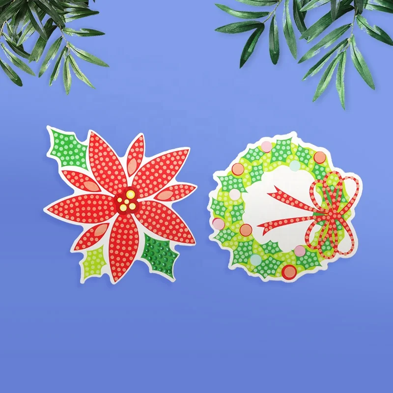 Flower Colorful 5D Full Diamond Diamond Painting Set Round Rhinestone Gem Art Painting