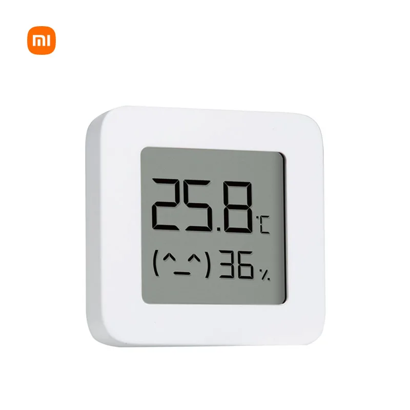 Xiaomi Mijia Thermometer 2 Temperature Humidity Sensor Moisture Meter Smart LCD Screen Digital Mijia App