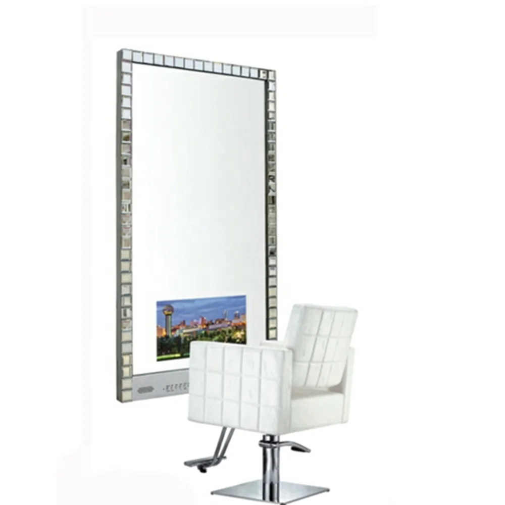 Accent deco beauty salon wall mirrors hair salon mirrors designs barber mirror
