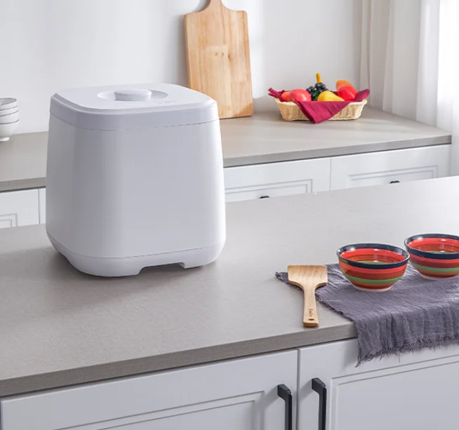 11kg vacuum food storage bucket stainless steel bucket multifunctional vacuum rice storage box