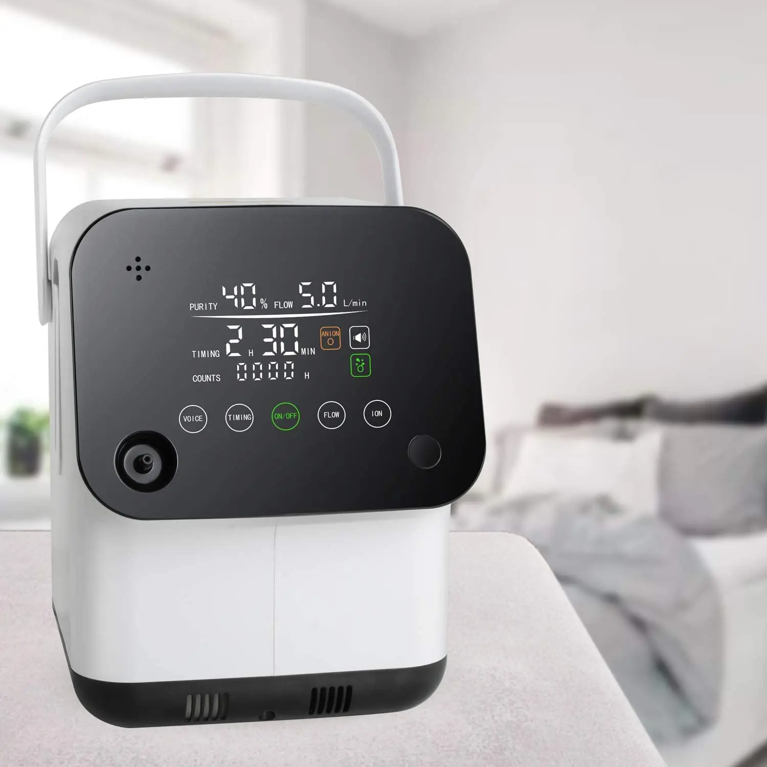 Oxygen O2 Concentrator With Nebulizer 93% Oxygen-concentrator High O2 Purity.oxygen Concentrator Machine