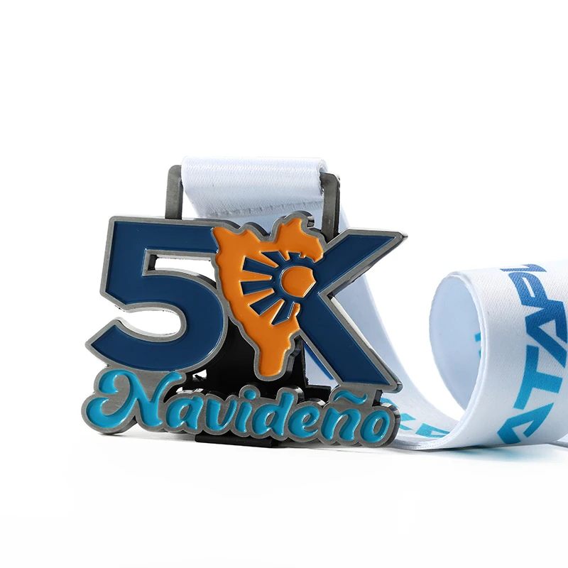 Design Your Own Iron Zinc Alloy Metal Logo Running Marathon Custom Medals Sports Finisher Award Medal For Souvenir