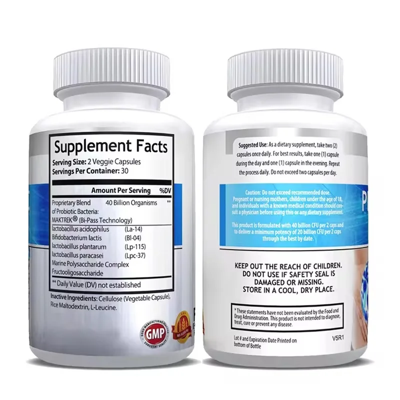 OEM/ODM вагинальное здоровье и поддержка мочевыводящих путей клюквенные пробиотики капсулы для женщин