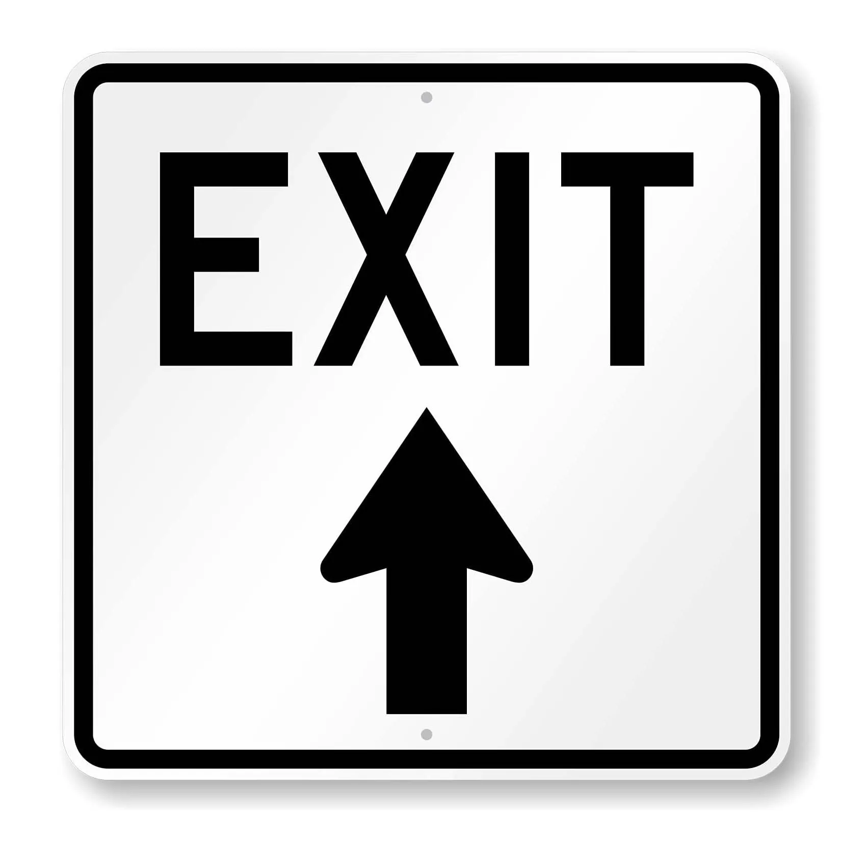 Exit Retro Vintage Metal Tin Sign New Warning enter here for Yard Street Home Door Wall Decor Camera Friendly Gift