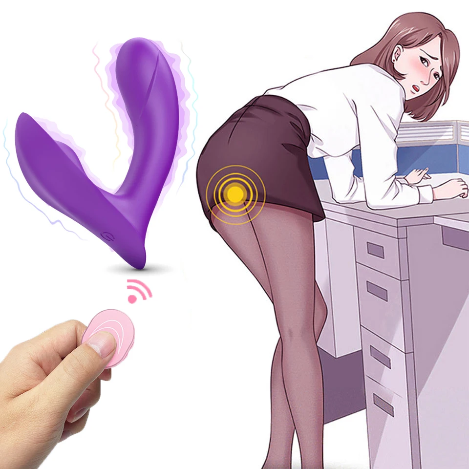 Woman Vibrator Dildo Female Vibrator Panty Sex Toys G Spot Massager Underwear Panty Vibrator For Women Wearable