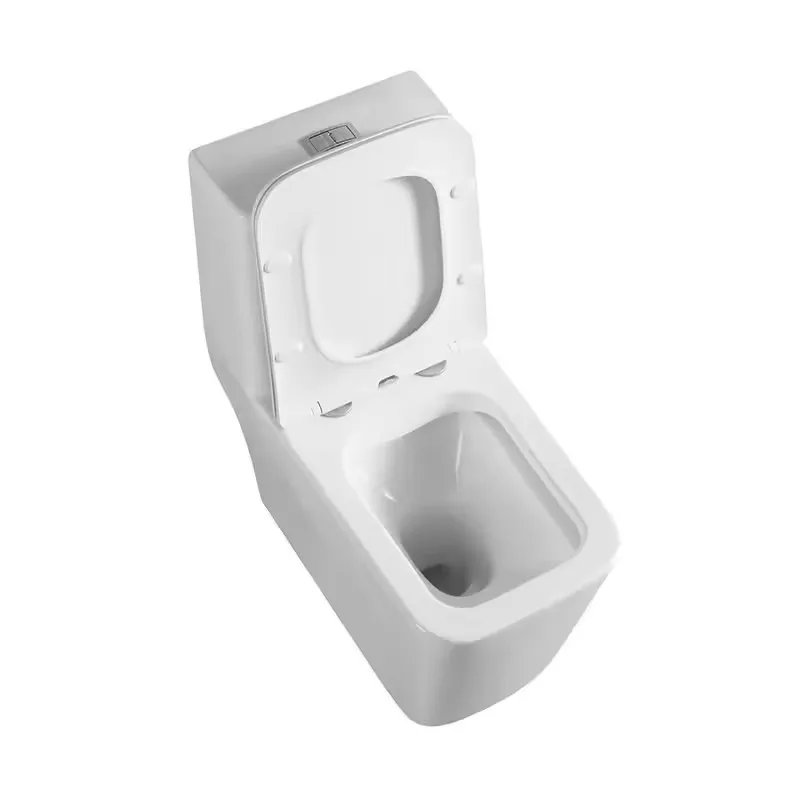 Hot Sale High Quality Bathroom Sanitary Ware  Factory Price Strap Siphonic Flush One Piece Toilet