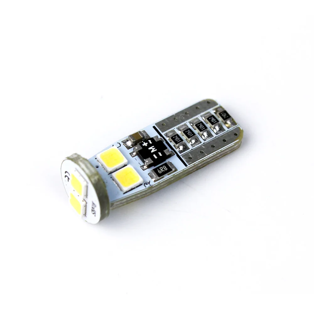 High Quality T10 W5W 194 LED CANBUS With 3030 LED Chip 3.2W 250LM Error Free For Car Interior Dome Map Lights T10 LED Bulbs