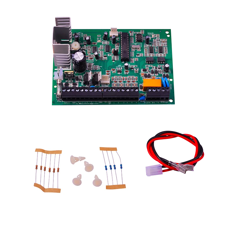OEM Customized Intruder Alarm System AC16.5V Smart 4 Wired Zones Home Alarm