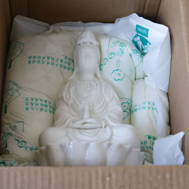 Factory direct PU expanding foam bag for cushioning protection