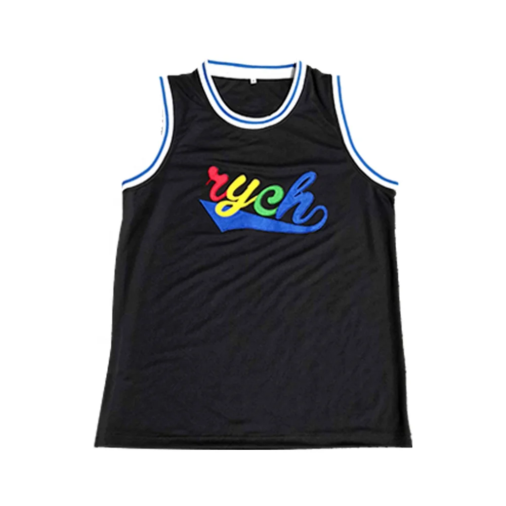 Custom Basketball Team Uniforms Embroidery Patch White Color Summer design Basketball Jersey For Men