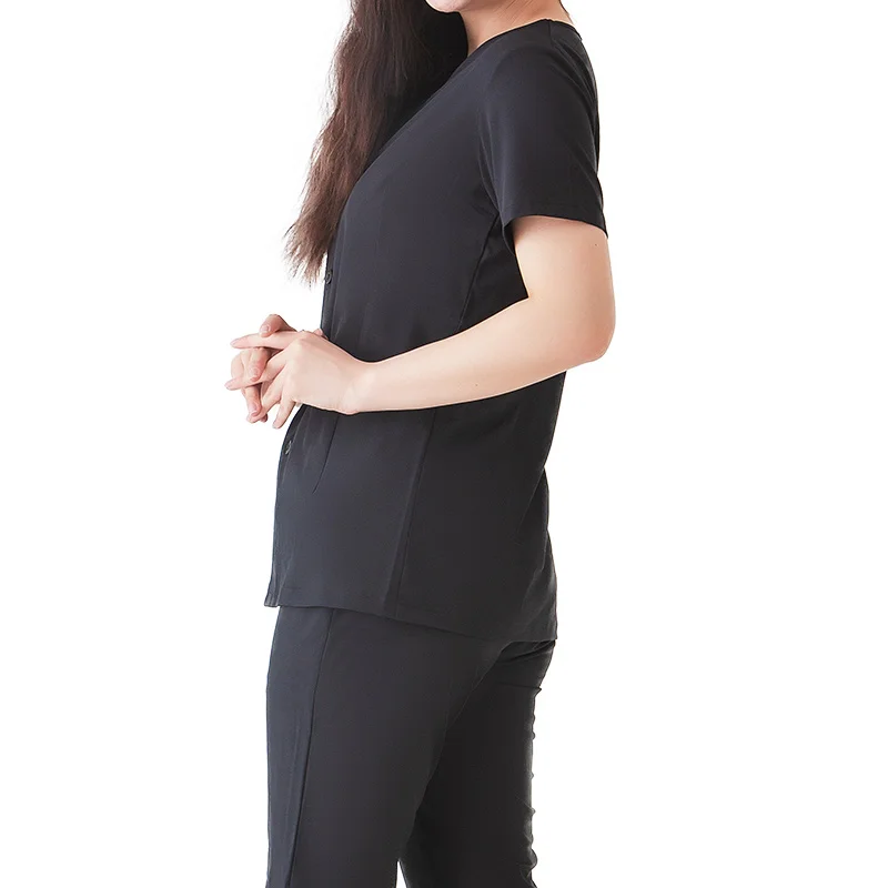 Wholesale Fashionable Scrubs Uniforms Sets Nurses Clothing Custom Hospital Stretch Medical Scrubs