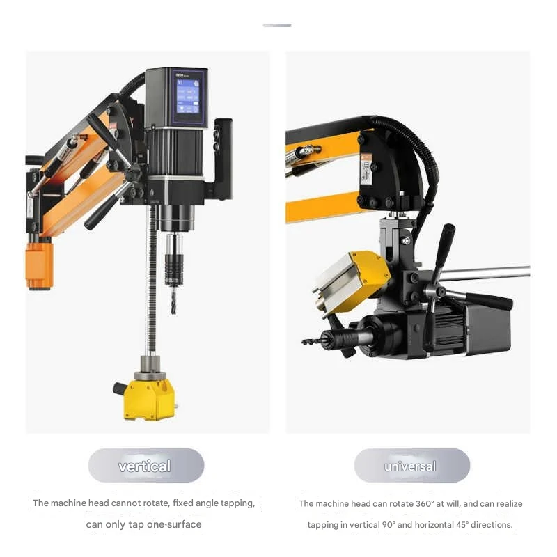 Fully Automatic Drilling Tapping Machine Electric Tapper Vertical Radial Drilling Machine Universal Magnet Drill Press Machine