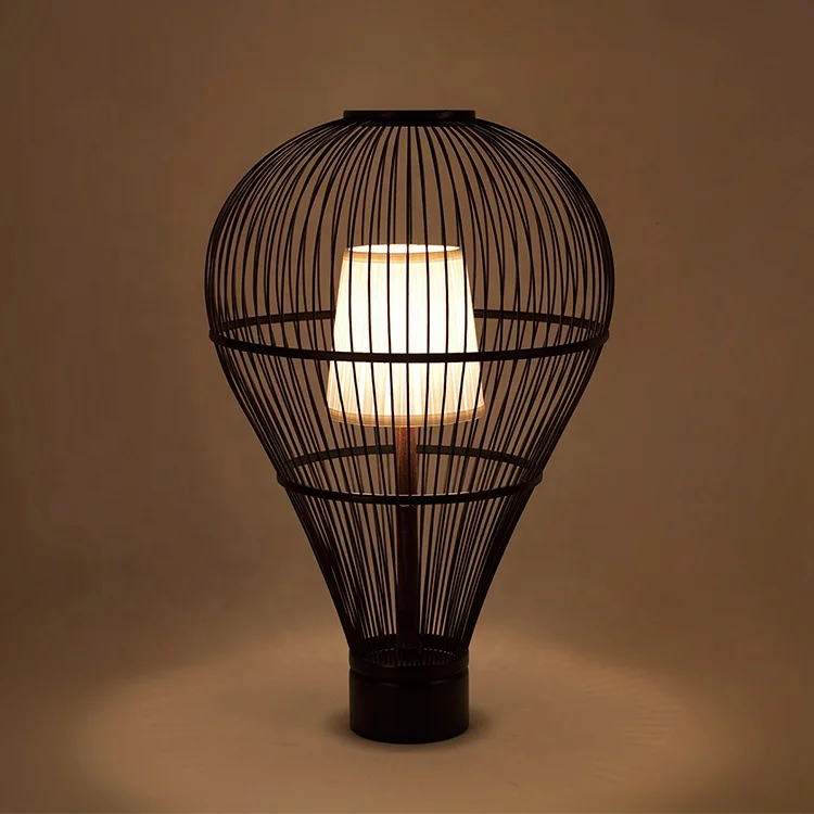 
Bamboo woven table lamp floor lamp original creative bulb bamboo lamp 