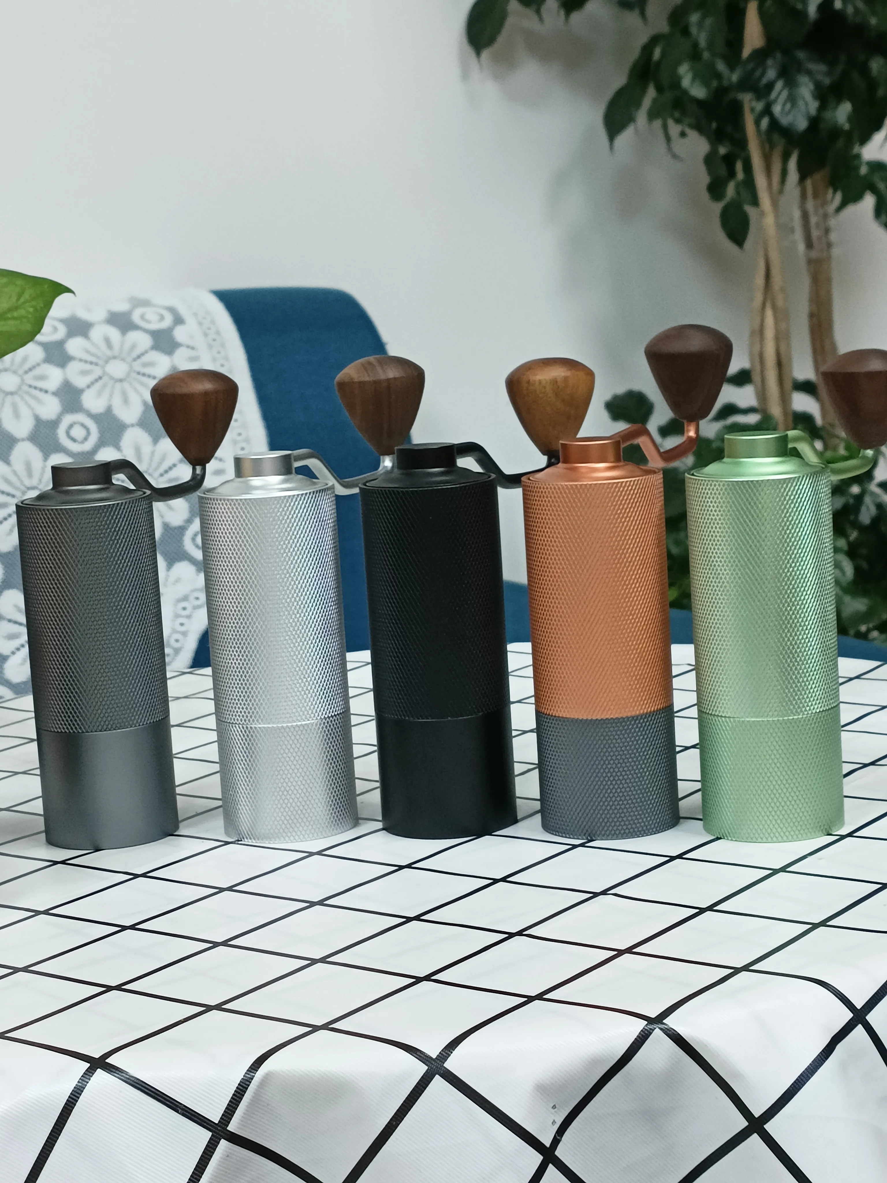 Wholesale Manual Coffee Grinder Portable 420 Stainless Steel Burr  Aluminum Alloy Coffee Grinder