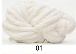 100% polyester mixed colour thick rayon polyester chenille spun yarn stripes handmade fancy chunky chenille baby blanket yarn