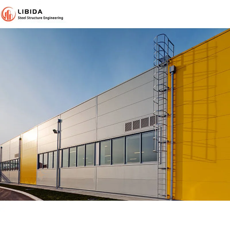 Structural Steel Construction Building prefabricated Prefab Warehouse Steel Structure