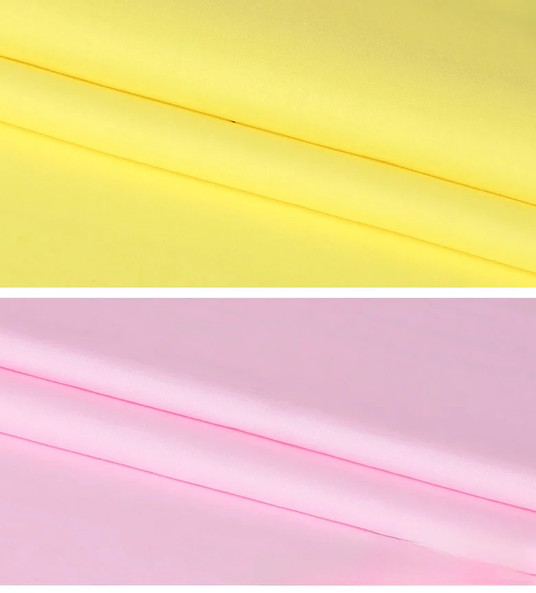 Durable 65/35 TC Dyed Polyester Fabric 65% Poplin Fabric Egyptian Cotton Fabric For Pocketing Interlining Cloth