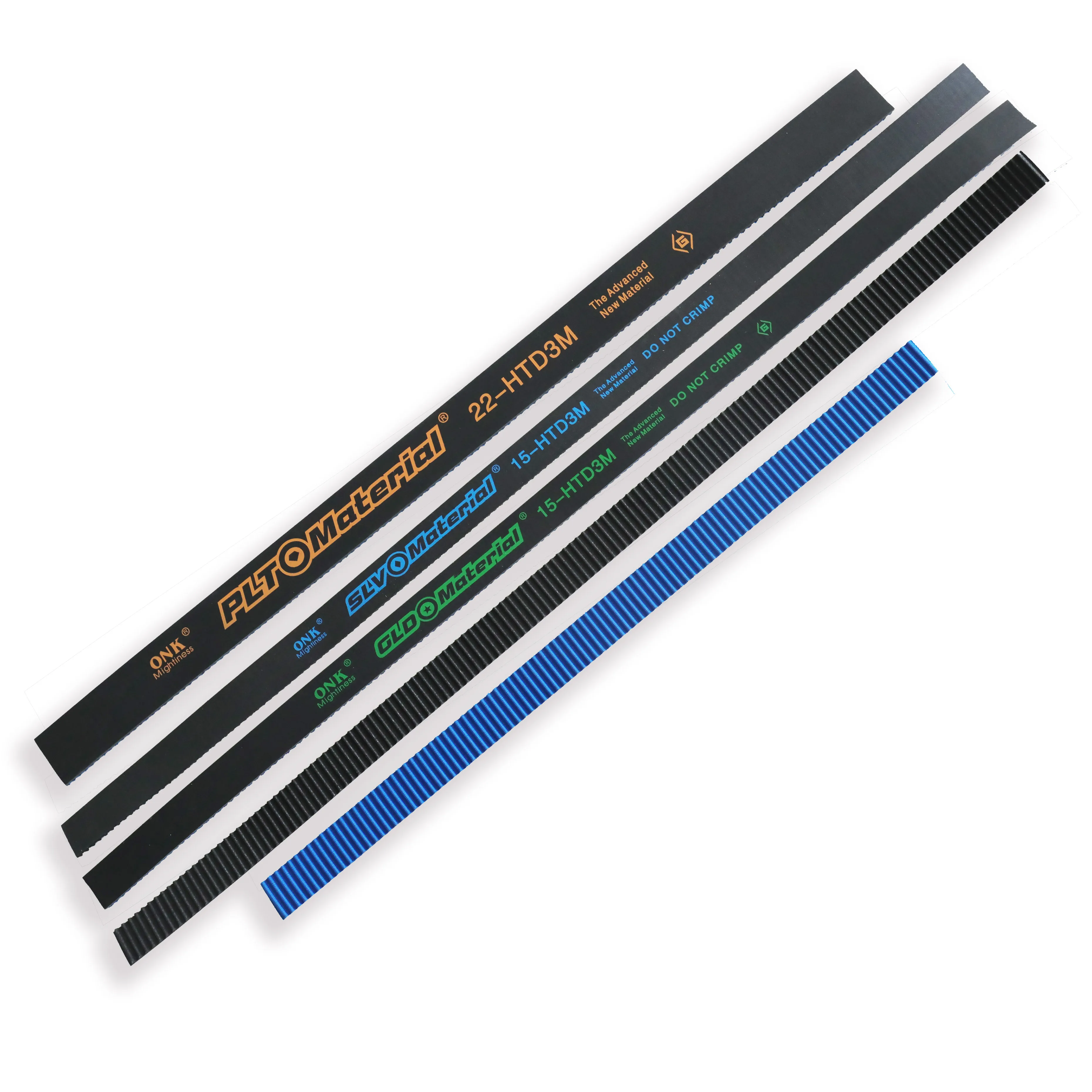 Rubber s3M 15 open timing belt for laser printing machine