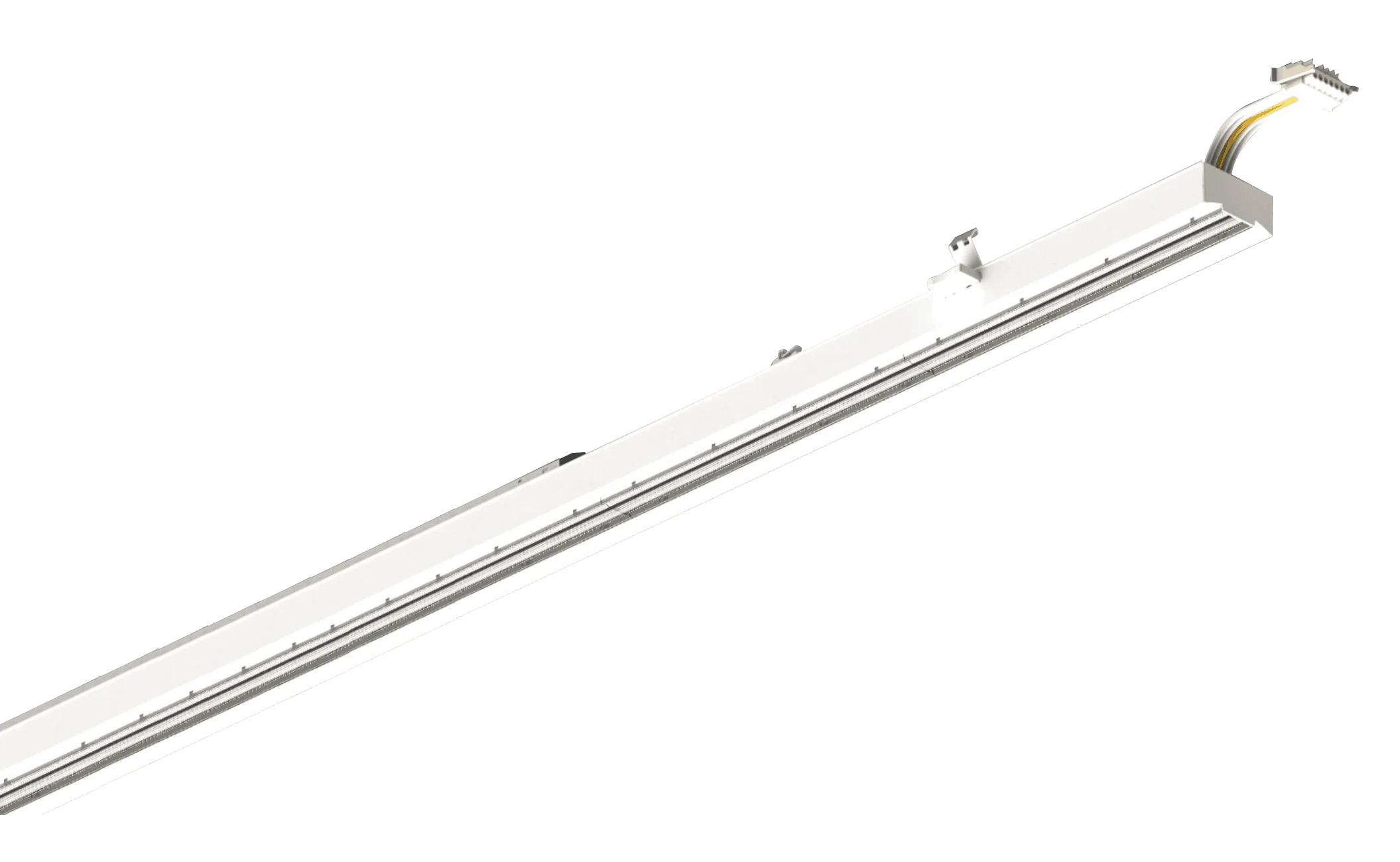 
TRIECO Tool Free Modular Led Gymnasium Warehouse Light Retrofit Module For Linear Light System 