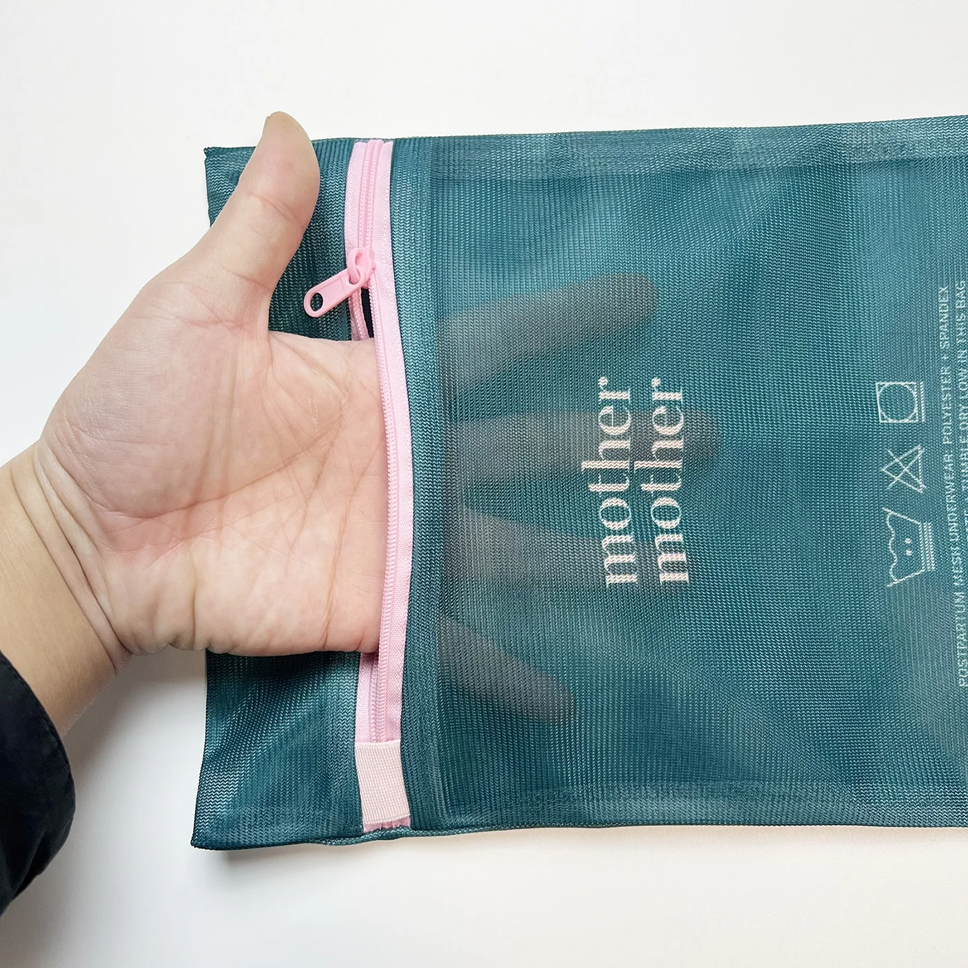 Zipper Polyester Mesh Custom Laundry Bags for Washing Machine Lingerie Delicate Blouse Bra Hosiery Small Mimi wash bag