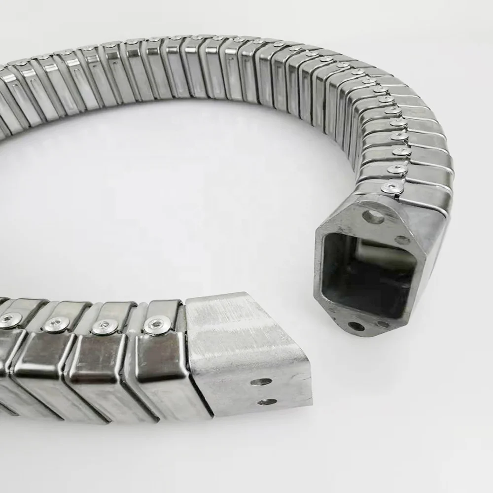 Fully Closed Metal Cable Carrier Drag Chain