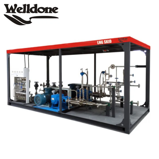 LNG112 Fuel Dispenser (1flowmeter-1 nozzle-2 display-1 keyboard)