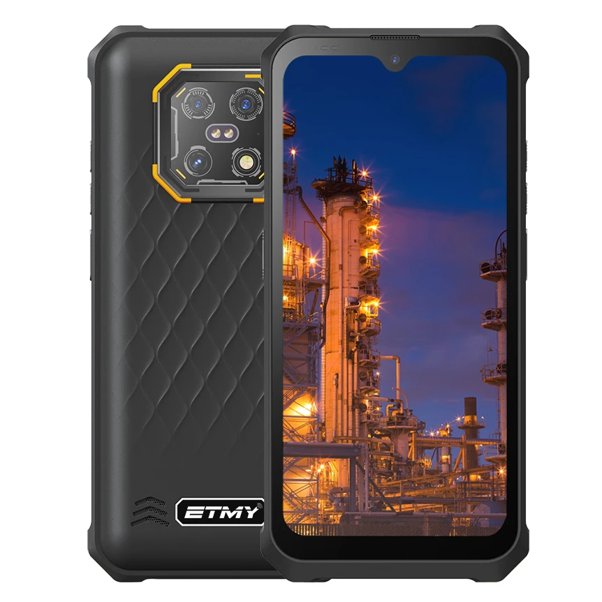 5G IP68 PTT network POC rugged mobile phone ETMY ET-RP11 with large capacity battery GPS camera
