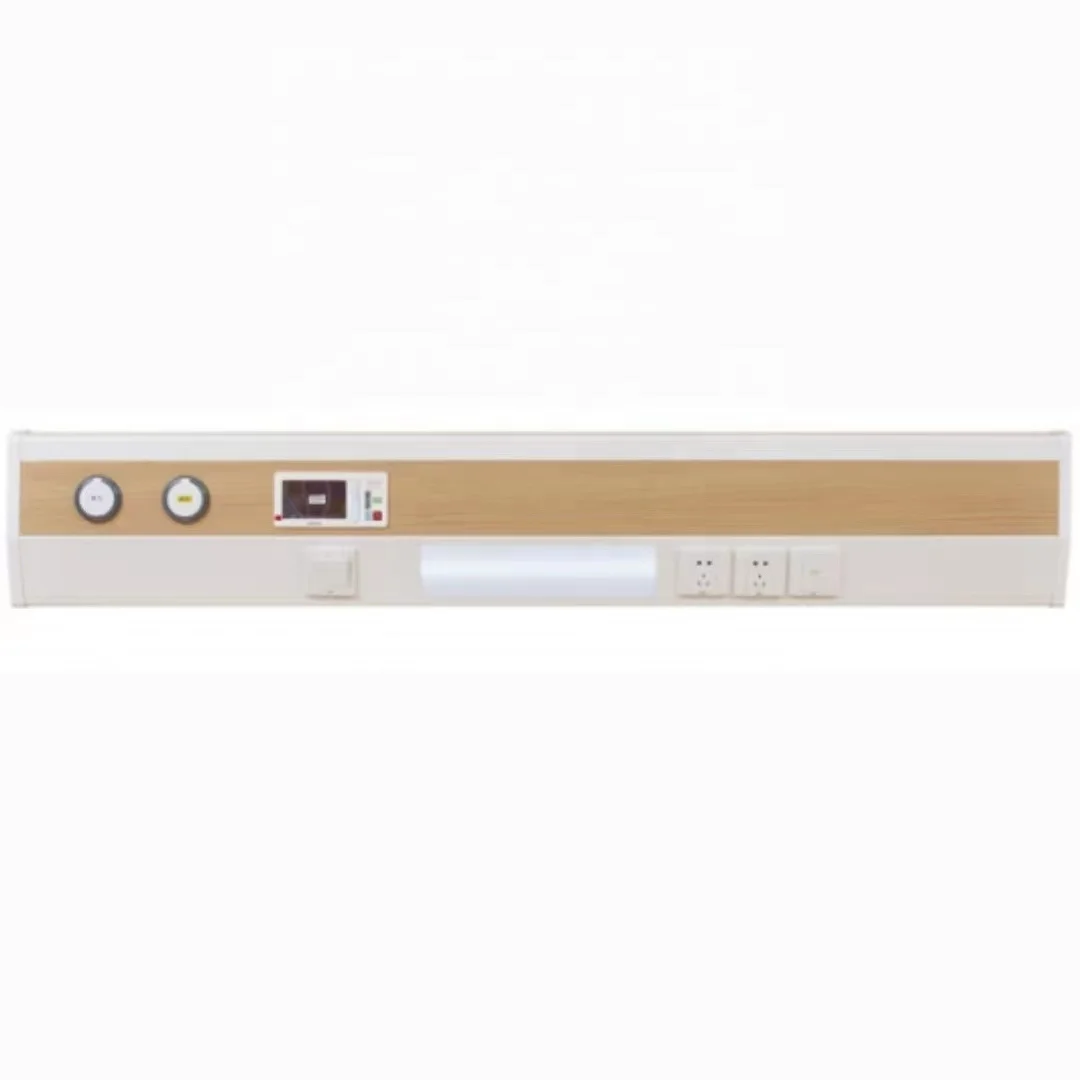 Ward Nursing Equipments Console Medical Gas Terminal Icu 2 Acmd Hospital Bed Head Unit Price Profile