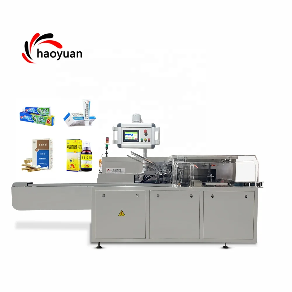 HY-ZH-120 New innovation Factory top sell Carton Cartoning Box boxing Packing packaging  Machine