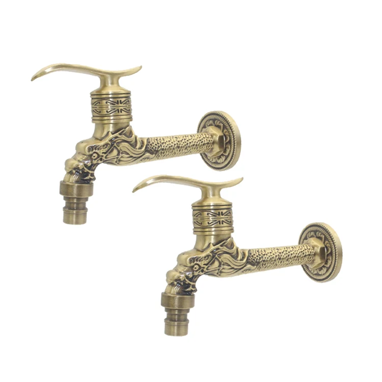 BANGQI European style New design faucet antique brass outdoor garden bibcock 1/2 sanwa bibcock