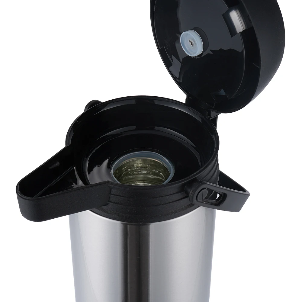 1.9l Vacuum Insulated Water Coffee Dispenser tiger thermos pump pot airpot with glass liner