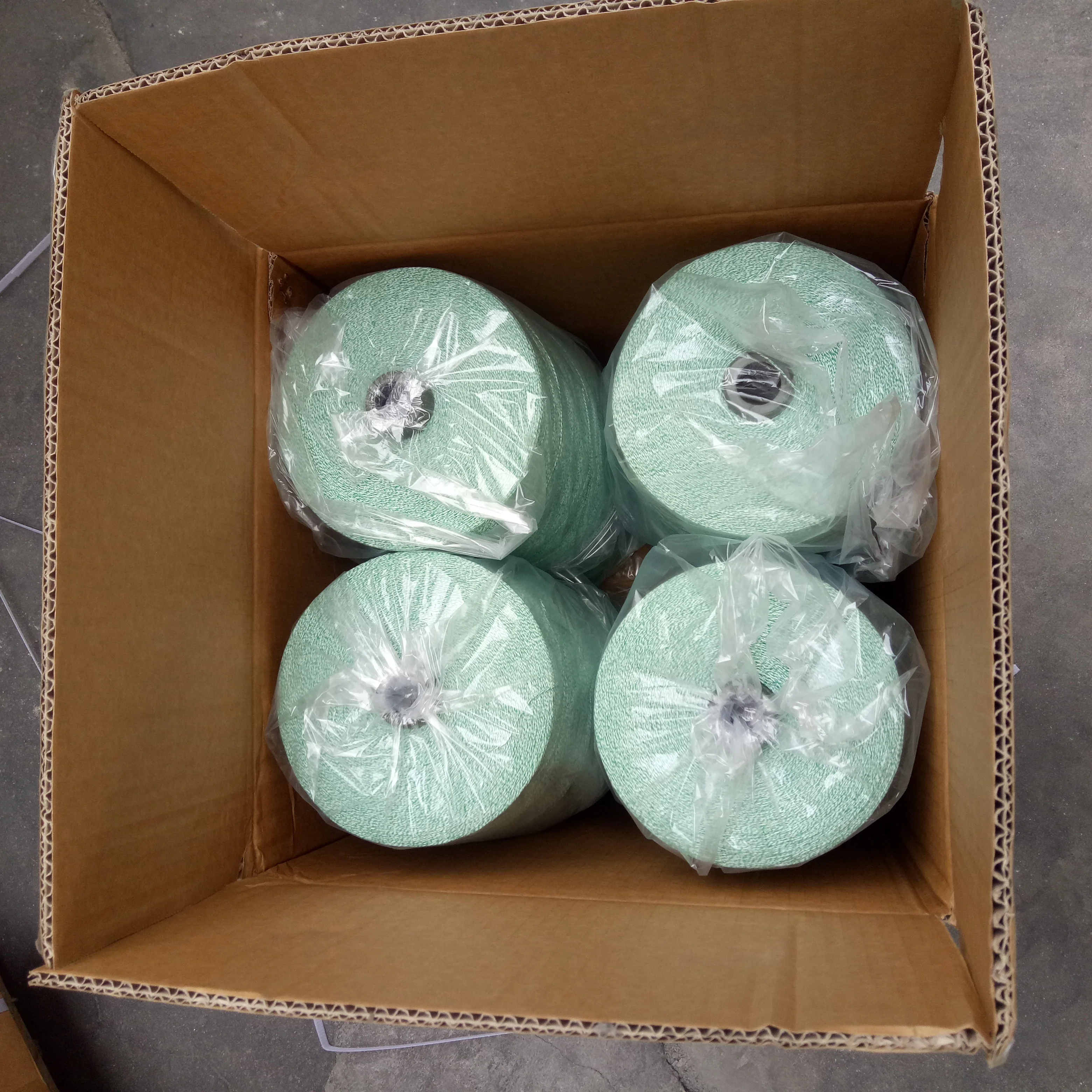 10s3 10s4  10s5  12s4  12s/5  20s6  20s12 pp woven bag sewing thread  100 spun polyester material sack closing line