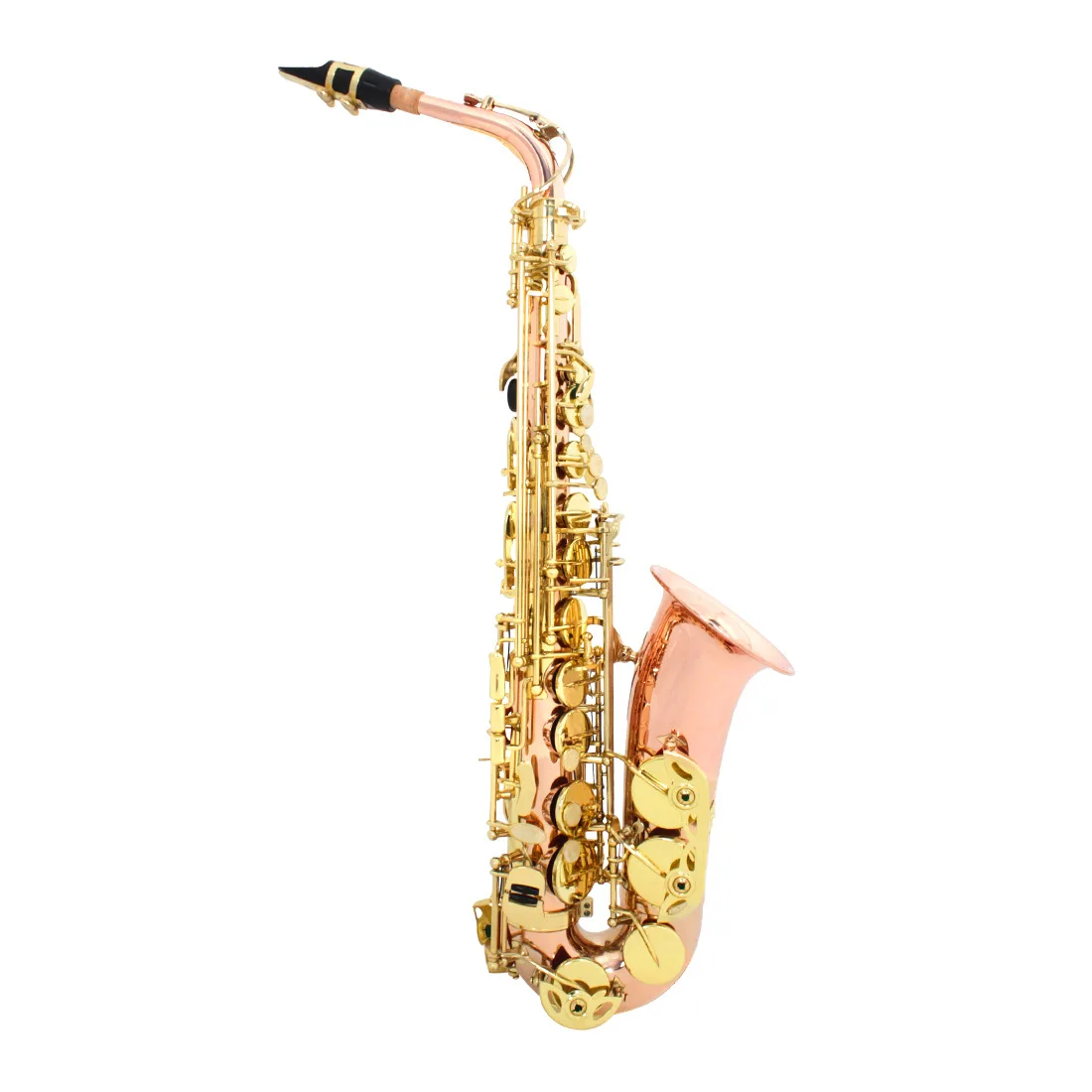 High Quality Saxophone Sax Eb Be Alto E Flat Brass Carved Pattern Plastic Mouthpiece
